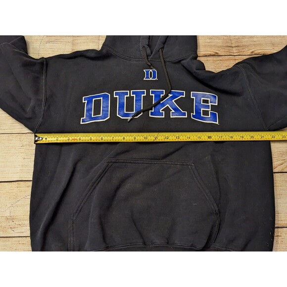 Duke Blue Devils Hoodie Men M Pull Over Sweater Adult Spell Out Logo - Picture 8 of 9